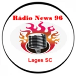Logo da rádio Rádio News 96 Lages SC ao vivo online