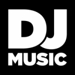 Logo da rádio DJ Music Rádio ao vivo online