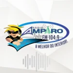 Logo da rádio Rádio Amparo 104.9 FM ao vivo online
