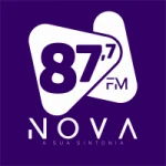 Logo da rádio Rádio Nova FM 87.7 ao vivo online