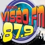 Logo da rádio Rádio Visão 87.9 FM ao vivo online