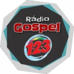 Logo da rádio Rádio Gospel 123 ao vivo online