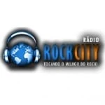 Logo da rádio Rock City Rádio ao vivo online