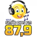 Logo da rádio Rádio Simão Dias 87.9 FM ao vivo online