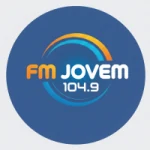 Logo da rádio FM Jovem 104.9 ao vivo online