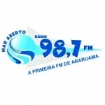 Logo da rádio Rádio Mar Aberto 98.7 FM ao vivo online