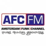 Logo da rádio Amsterdam Funk Channel ao vivo online