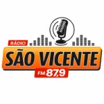 Logo da rádio Rádio São Vicente 87.9 FM ao vivo online