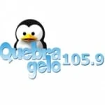 Logo da rádio Rádio Comunitária Quebra Gelo 105.9 FM ao vivo online