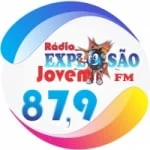 Logo da rádio Rádio Explosão Jovem 87.9 FM ao vivo online