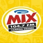 Logo da rádio Rádio Mix 104.7 FM ao vivo online