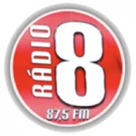 Logo da rádio Rádio 8 FM 87.5 ao vivo online