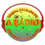 Logo da rádio Cristal Dourado ao vivo online