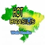 Logo da rádio Hot Brasilis Web Rádio ao vivo online