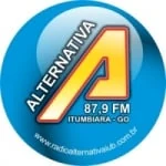 Logo da rádio Rádio Alternativa 87.9 FM ao vivo online