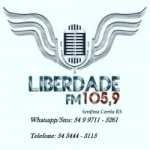 Logo da rádio Rádio Liberdade 105.9 FM ao vivo online