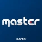 Logo da rádio Hunter FM Master ao vivo online