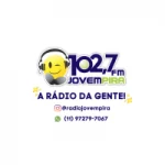 Logo da rádio Rádio Jovem Pira 102.7 FM ao vivo online