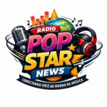 Logo da rádio Web Rádio Pop Star News ao vivo online
