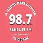 Logo da rádio Rádio Santa Fé 98.7 FM ao vivo online