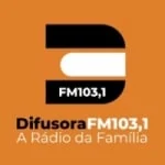 Logo da rádio Rádio Difusora Paraisense 103.1 FM ao vivo online