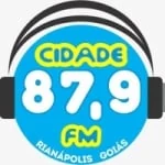 Logo da rádio Rádio Cidade FM ao vivo online