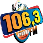 Logo da rádio Rádio Jovem Rio 106.3 FM ao vivo online