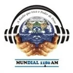 Logo da rádio Rádio Mundial 1180 AM ao vivo online
