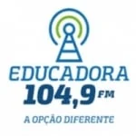 Logo da rádio Rádio Educadora 104.9 FM ao vivo online