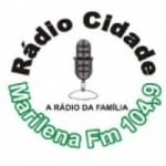 Logo da rádio Rádio Cidade 104.9 FM ao vivo online
