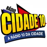 Logo da rádio Rádio Cidade 10 ao vivo online