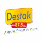Logo da rádio Rádio Destak FM 87.5 ao vivo online