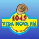 Logo da rádio Rádio Vida Nova 104.9 FM ao vivo online