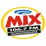 Logo da rádio Rádio Mix 106.7 FM ao vivo online