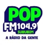 Logo da rádio Rádio Pop 104.9 FM ao vivo online