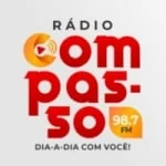 Logo da rádio Rádio Compasso 98.7 FM ao vivo online