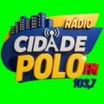 Logo da rádio Rádio Cidade Polo 103,7 ao vivo online