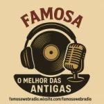 Logo da rádio Famosa Web Rádio ao vivo online