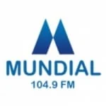 Logo da rádio Rádio Mundial 104.9 FM ao vivo online