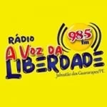 Logo da rádio Rádio FM A Voz da Liberdade 98.5 ao vivo online