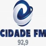 Logo da rádio Rádio Cidade 92.9 FM ao vivo online