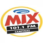 Logo da rádio Rádio Mix 101.1 FM ao vivo online