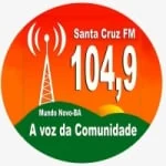 Logo da rádio Rádio Santa Cruz 104.9 FM ao vivo online