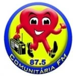Logo da rádio Rádio Comunitária 87.5 FM ao vivo online