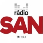 Logo da rádio Rádio San 106.3 FM ao vivo online