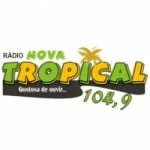 Logo da rádio Rádio Nova Tropical 104.9 FM ao vivo online