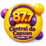 Logo da rádio FM Central de Capuan 87.7 FM ao vivo online