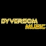 Logo da rádio Dyversom Music ao vivo online