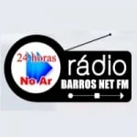 Logo da rádio Barros Net FM ao vivo online