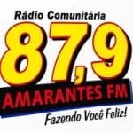 Logo da rádio Rádio Amarantes 87.9 FM ao vivo online